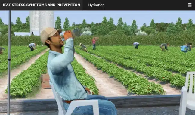Hydration course video screenshot
