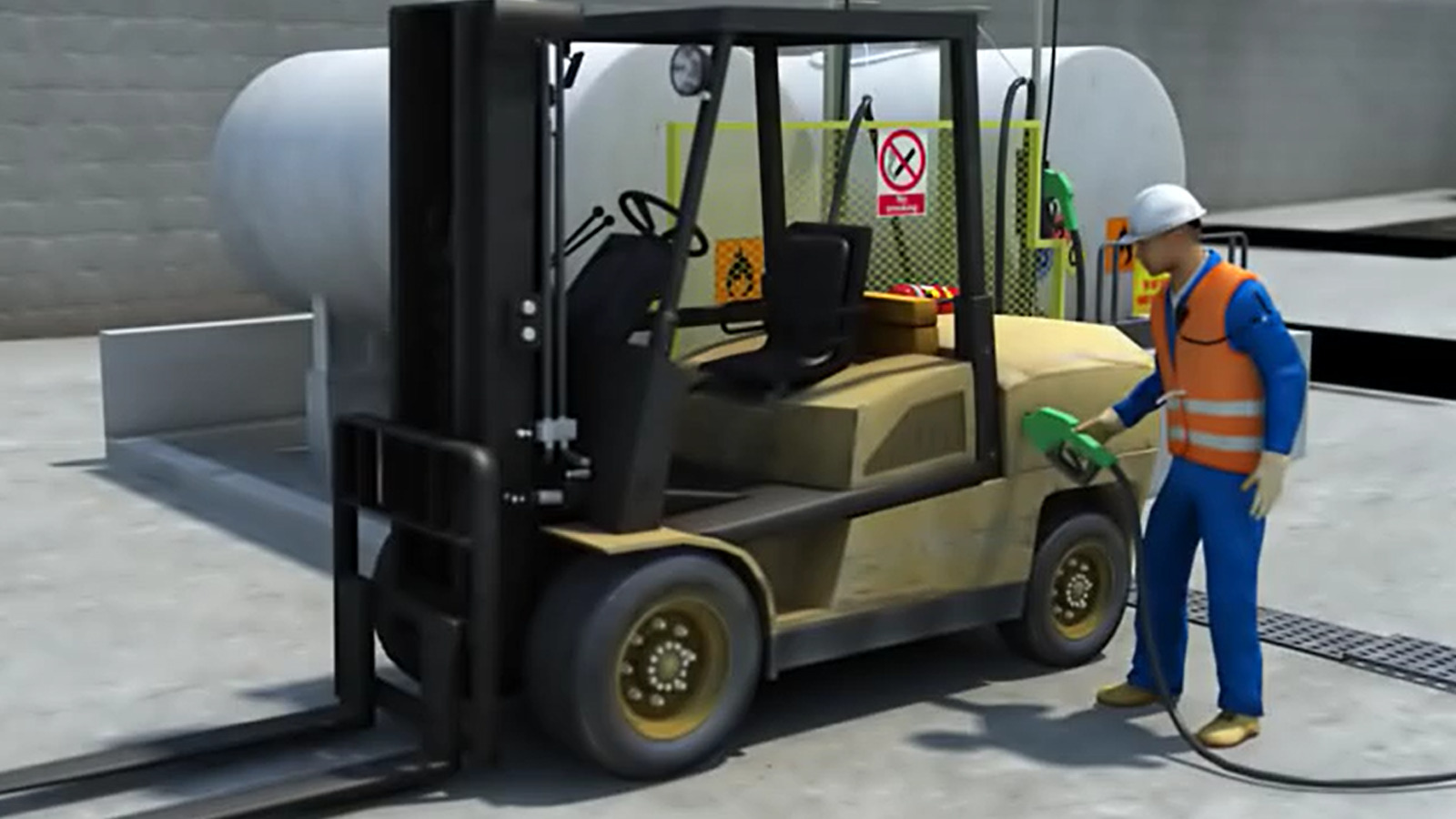 Microlearning Course: Powering a Forklift for Schools