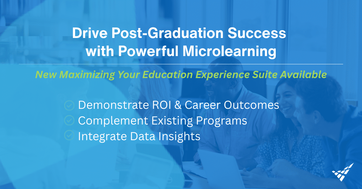 Vector Solutions Launches “Maximizing Your Education Experience” Microlearning Suite to Help Institutions Scale Student Success and Career Readiness
