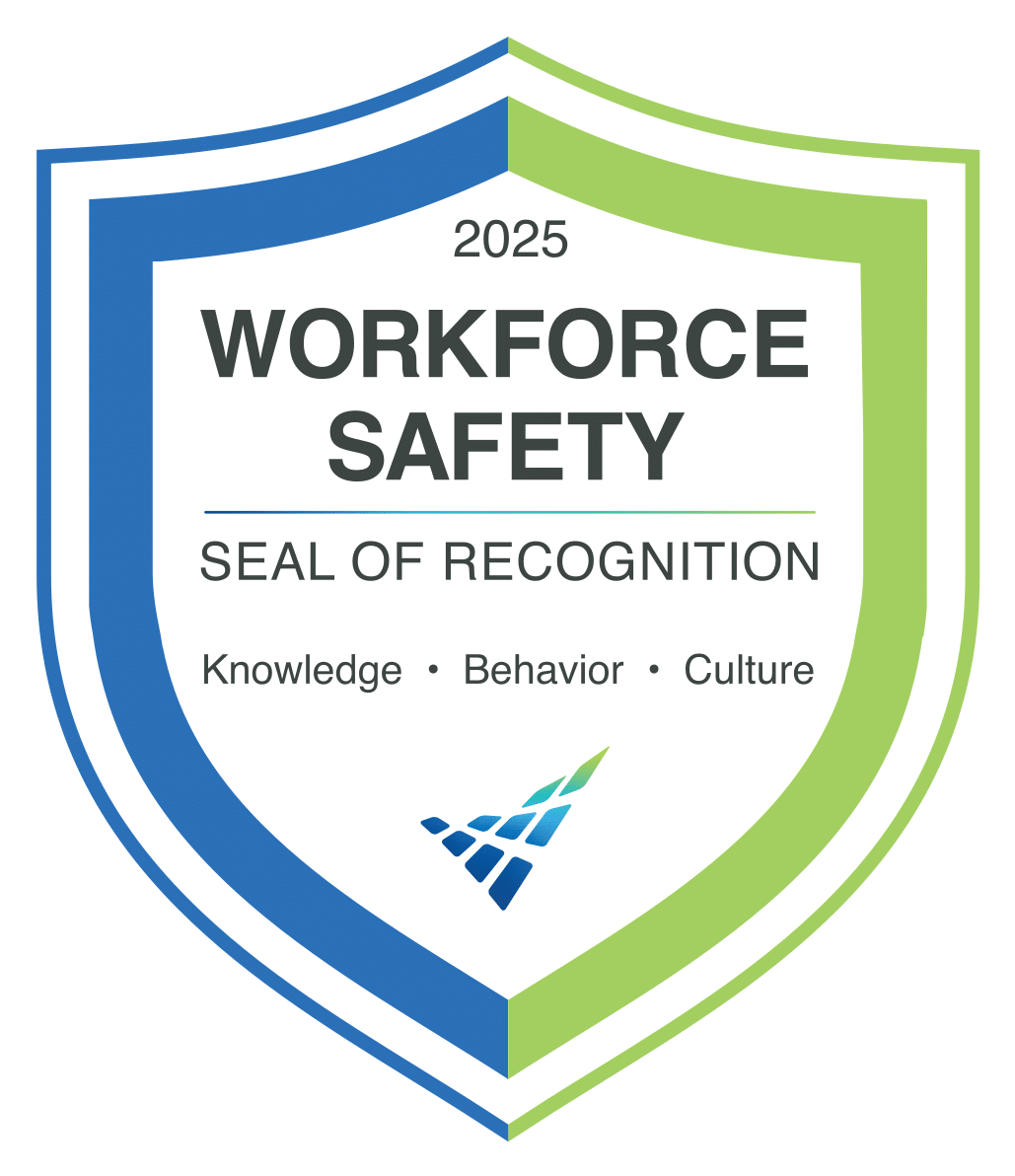 workforce safety seal of recognition badge