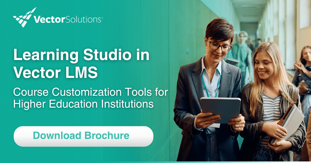 Training Customization in Vector LMS | Vector Solutions
